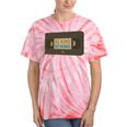 Vintage VHS Tape Humor Retro Nostalgia Graphic Tie-Dye T-Shirts Coral Tie-Dye