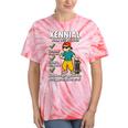 Xennial Born 1977 To 1983 Nostalgia Tie-Dye T-Shirts Coral Tie-Dye