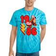 1986 Retro Roller Skate Vintage 80s Nostalgia Collector Tie-Dye T-Shirts Turquoise Tie-Dye