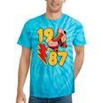 1987 Retro Roller Skate Vintage 80s Nostalgia Collector Tie-Dye T-Shirts Turquoise Tie-Dye