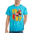 1987 Retro Roller Skate Vintage 80s Nostalgia Collector Tie-Dye T-Shirts Turquoise Tie-Dye