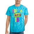 2000's Vibe Hip Hop Costume Early 2000s Party Nostalgia Tie-Dye T-Shirts Turquoise Tie-Dye