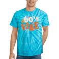 60's Vibe Retro Nostalgia Classic Mixtape Era 1960s Party Tie-Dye T-Shirts Turquoise Tie-Dye