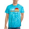 70's 80's 90's Music Nostalgia Video Cassette Tape VHS Retro Tie-Dye T-Shirts Turquoise Tie-Dye