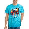 80s 90s Retro Party Costume Nostalgia Cassette Tie-Dye T-Shirts Turquoise Tie-Dye