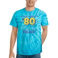 80s Nostalgia Retro Humor So Glad I Grew Up In The 80s Tie-Dye T-Shirts Turquoise Tie-Dye