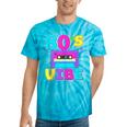 80's Vibe Retro Style Cassette Tape Nostalgia 1980s Party Tie-Dye T-Shirts Turquoise Tie-Dye