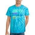 90's Lover Nineties 1990's Born Nostalgia Politics Tie-Dye T-Shirts Turquoise Tie-Dye