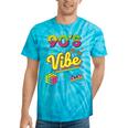 90s Nostalgia Retro Apparel 90'S Vibe Retro Premium Tri-Blend Tie-Dye T-Shirts Turquoise Tie-Dye
