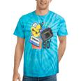 90s Retro Cassette And Walkman Nostalgia Graphic Tee Tie-Dye T-Shirts Turquoise Tie-Dye