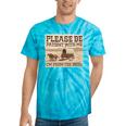 Boomer Millennial Please Be Patient I'm From The 1900s Tie-Dye T-Shirts Turquoise Tie-Dye