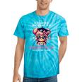 Classic I'm From The 1900s Retro Games Graduating Girl Tie-Dye T-Shirts Turquoise Tie-Dye