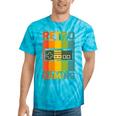 Classic Retro Gaming Nostalgia Tie-Dye T-Shirts Turquoise Tie-Dye
