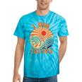 I Dig The 70s Aesthetic Nostalgia 1970's Retro 70s Party Tie-Dye T-Shirts Turquoise Tie-Dye