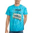 Dreams Of Music Mixtapes Retro Cassette Lifestyle Nostalgia Premium Tri-Blend Tie-Dye T-Shirts Turquoise Tie-Dye