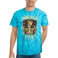 Emo Mom Club Still Rockin Skeleton Nostalgia Women Mother Tie-Dye T-Shirts Turquoise Tie-Dye