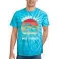 Error 404 Streaming Not Found Nostalgia VHS Retro Tape Tie-Dye T-Shirts Turquoise Tie-Dye