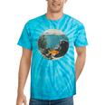 Fish Bowl Frutiger Aero Y2K Retro Vibes Tie-Dye T-Shirts Turquoise Tie-Dye
