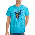 Frutiger Aero Cat Meme Headphone Kitty Cat Lover Tie-Dye T-Shirts Turquoise Tie-Dye