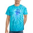 Frutiger Aero Y2K Jellyfish Tie-Dye T-Shirts Turquoise Tie-Dye