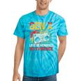 Gen X Lots Of Memories No Evidence Retro Nostalgia Humor Tie-Dye T-Shirts Turquoise Tie-Dye