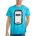 Generic Beer 1980s 80s Nostalgia Premium Tri-Blend Tie-Dye T-Shirts Turquoise Tie-Dye