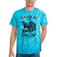 Horse Please Be Patient With Me I'm From The 1900s Premium Tie-Dye T-Shirts Turquoise Tie-Dye