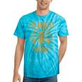 Los Angeles Hotrods Automotive Nostalgia Distressed Premium Tri-Blend Tie-Dye T-Shirts Turquoise Tie-Dye