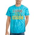 I Love 70's Music Retro Style Nostalgia Vibe 1970 70's Party Tie-Dye T-Shirts Turquoise Tie-Dye