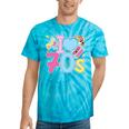 I Love 70's Retro Style Nostalgia Vibe 1970's Party Premium Tri-Blend Tie-Dye T-Shirts Turquoise Tie-Dye