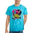 I Love The 70s Vintage Cassette Roller Vinyl Nostalgia 70s Premium Tri-Blend Tie-Dye T-Shirts Turquoise Tie-Dye