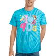 I Love 90's Retro Style Nostalgia Vibe 1990's Party Tie-Dye T-Shirts Turquoise Tie-Dye