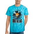 Music Old School Nostalgia Record Tie-Dye T-Shirts Turquoise Tie-Dye
