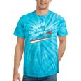 Nostalgia 80s Duck Goose Distressed Tie-Dye T-Shirts Turquoise Tie-Dye