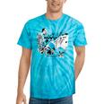 Nostalgia By EvanTube Roll The Dice Tie-Dye T-Shirts Turquoise Tie-Dye