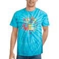 Old-School Hip Hop 80's 90's Style Music Cassette Nostalgia Tie-Dye T-Shirts Turquoise Tie-Dye