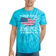 Please Be Patient With Me I'm From The 1900s American Flag Tie-Dye T-Shirts Turquoise Tie-Dye