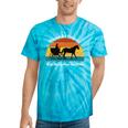 Please Be Patient With Me I'm From The 1900s Apparel Premium Tie-Dye T-Shirts Turquoise Tie-Dye