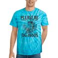 Please Be Patient I'm From The 1900s Horse Drawn Wagon Gifts Tie-Dye T-Shirts Turquoise Tie-Dye
