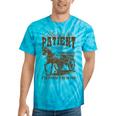 Please Be Patient With Me I'm From The 1900s Graphic Premium Tie-Dye T-Shirts Turquoise Tie-Dye