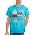 Please Be Patient With Me I'm From The 1900s Retired Fathers Premium Tie-Dye T-Shirts Turquoise Tie-Dye