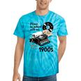 Please Be Patient I'm From The 1900s Sarcastic Joke Premium Tri-Blend Tie-Dye T-Shirts Turquoise Tie-Dye