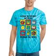 Please Be Patient With Me I'm From The 1900s Vintage 90s Premium Tri-Blend Tie-Dye T-Shirts Turquoise Tie-Dye