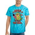 Please Be Patient I'm From The 1900s Vintage Men Women Premium Tri-Blend Tie-Dye T-Shirts Turquoise Tie-Dye