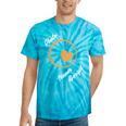 Pluto Never Forget Space Nostalgia Planetary Humor Tie-Dye T-Shirts Turquoise Tie-Dye
