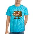 Protect PBS 80s Nostalgia Television Shirt Tie-Dye T-Shirts Turquoise Tie-Dye