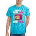 Rad Just Like The 90s 90s Aesthetic Nostalgia 1990s Retro Tie-Dye T-Shirts Turquoise Tie-Dye