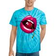 Rainbow Lips With a Cherry In The Mouth 80s Nostalgia Premium Tri-Blend Tie-Dye T-Shirts Turquoise Tie-Dye Rainbow Lips With a Cherry In The Mouth 80s Nostalgia Premium Tri-Blend Tie-Dye T-Shirts Turquoise Tie-Dye
