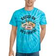 Raised On 90's Country Music Lover Nostalgia Retro Vibe Tie-Dye T-Shirts Turquoise Tie-Dye