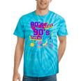 Retro 1980s 80's Baby 1990s 90's Made Me Nostalgia Birthday Premium Tri-Blend Tie-Dye T-Shirts Turquoise Tie-Dye